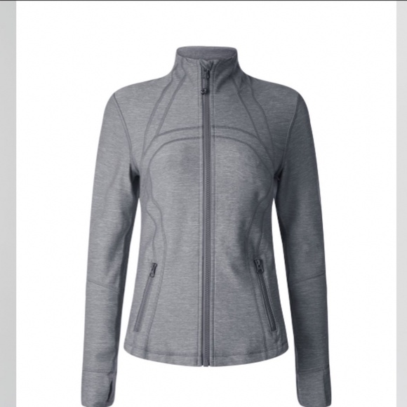 lululemon athletica Jackets & Blazers - Lululemon Define Jacket Size 10 Grey zip up yoga